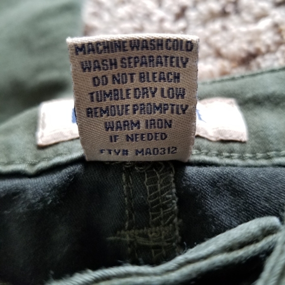 Blue Spice Olive High Waist Skinny Jeggings Size 0 - Picture 11 of 11